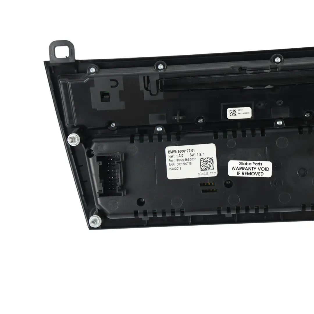 BMW F01 F02 Automatic Heater Climate Control Panel Switch Button - SKU 9306177 - Part number 9306177