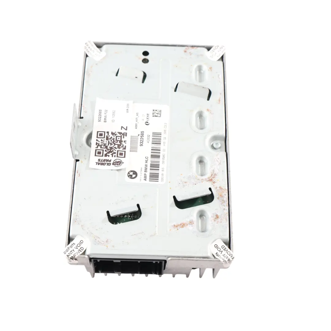 Module Amplificateur Audio Stéréo pour BMW F20 F21 F22 à propos du numéro de pièce 9322685 BMW F20 F21 F22 Module Amplificateur Audio Stéréo - SKU 9322685 - Numéro de pièce 9322685
