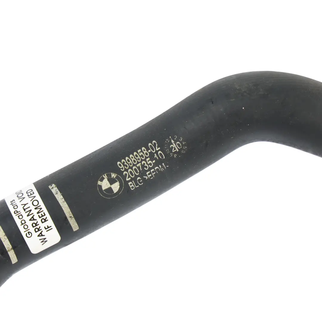 Radiator Feed Coolant Hose Pipe Tube Line to BMW G20 G21 with Part number 9398958 BMW G20 G21 Radiator Feed Coolant Hose Pipe Tube Line - SKU 9398958 - Part number 9398958