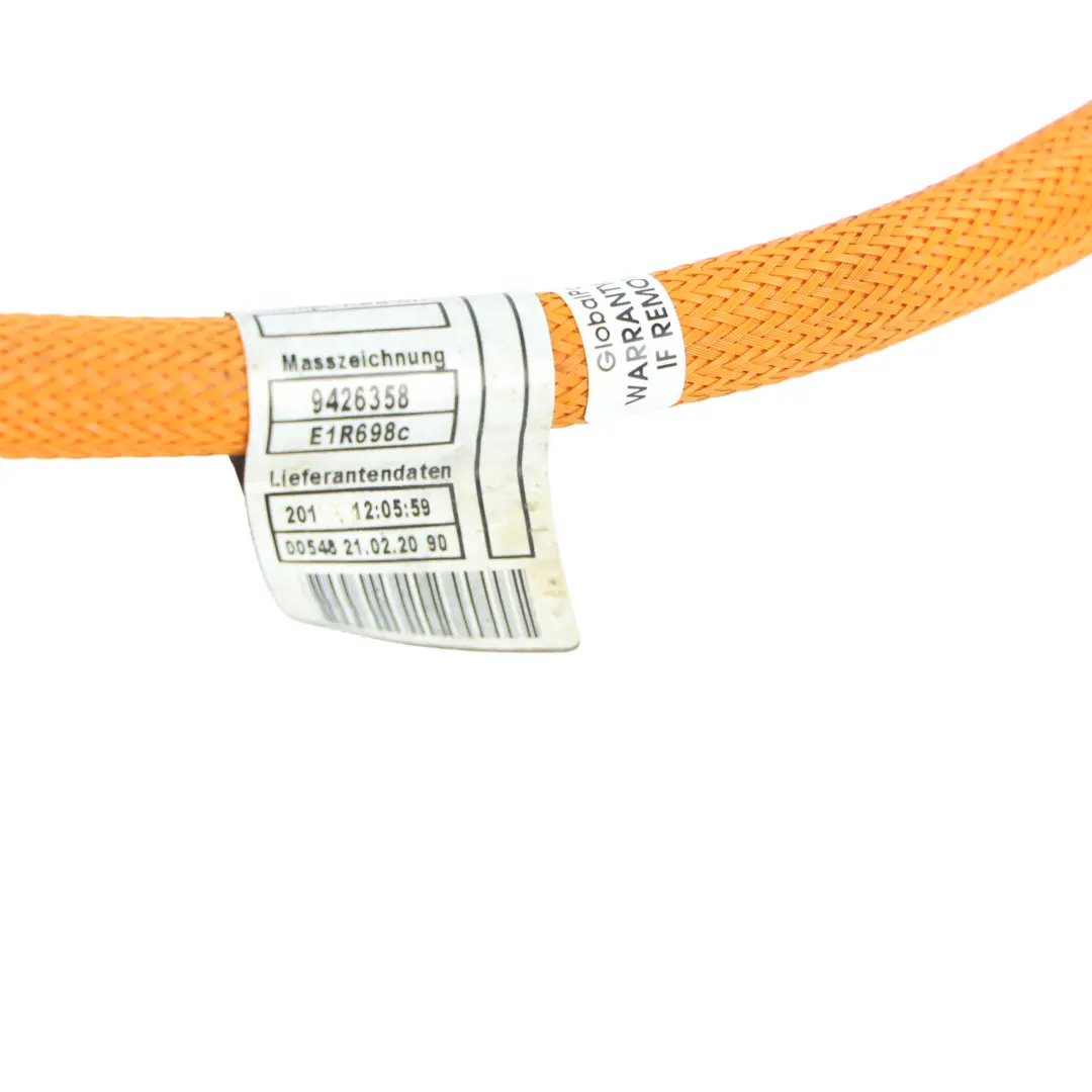 Cable Arnés Alta Tensión EDH Híbrido 330e B48X para BMW G20 con número de pieza 9426359 BMW G20 Cable Arnés Alta Tensión EDH Híbrido 330e B48X - SKU 9426359 - Número de pieza 9426359