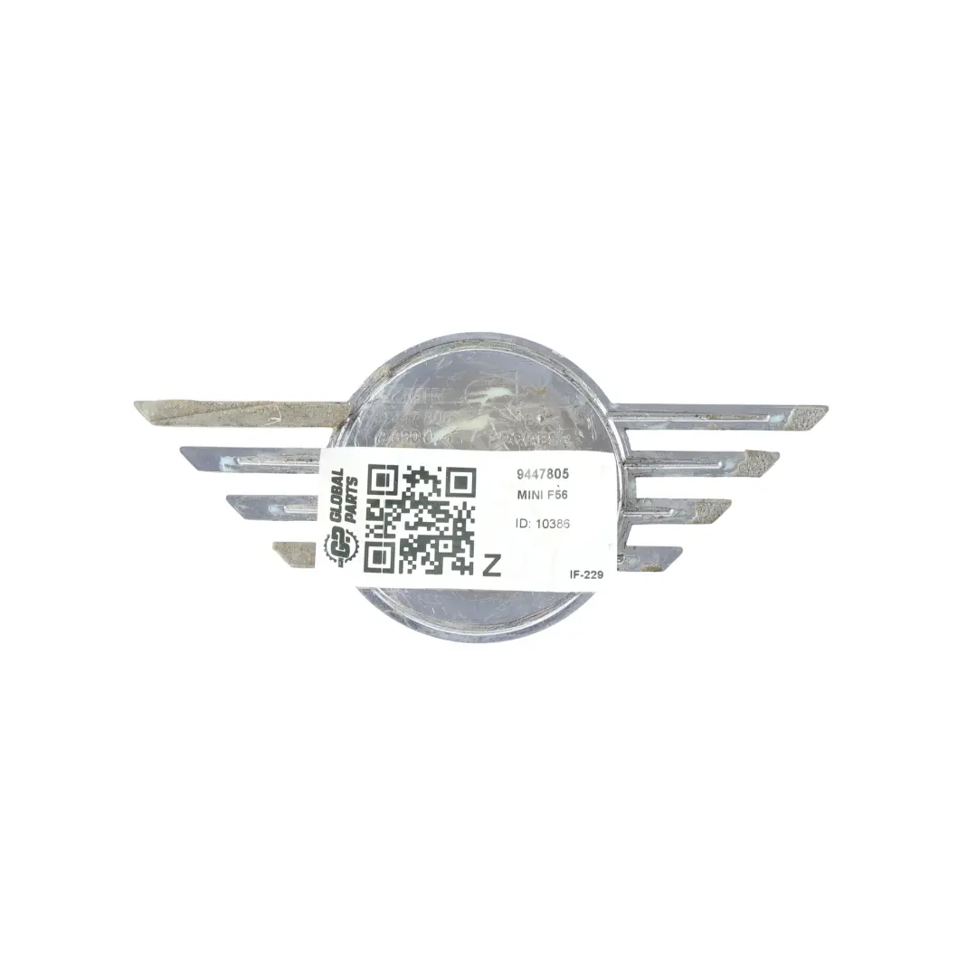 Mini F55 F56 F57 Front Hood Bonnet Badge Emblem Logo - SKU 9447805 - Part number 9447805