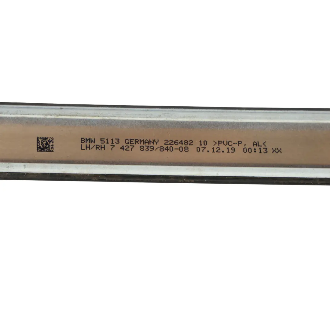 BMW G20 Garniture Rail Toit Paire Gauche Alpinweiss 3 - 300 - SKU 9464787-AW - Numéro de pièce 9464787