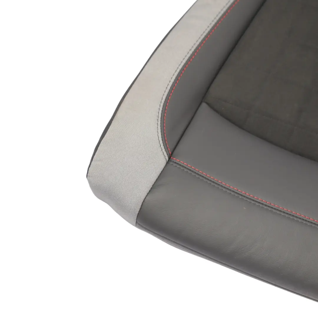 Dinamica Rear Seat Bench Couch Black Half Leather to Mini F56 JCW with Part number 9471307 Mini F56 JCW Dinamica Rear Seat Bench Couch Black Half Leather - SKU 9471307 - Part number 9471307
