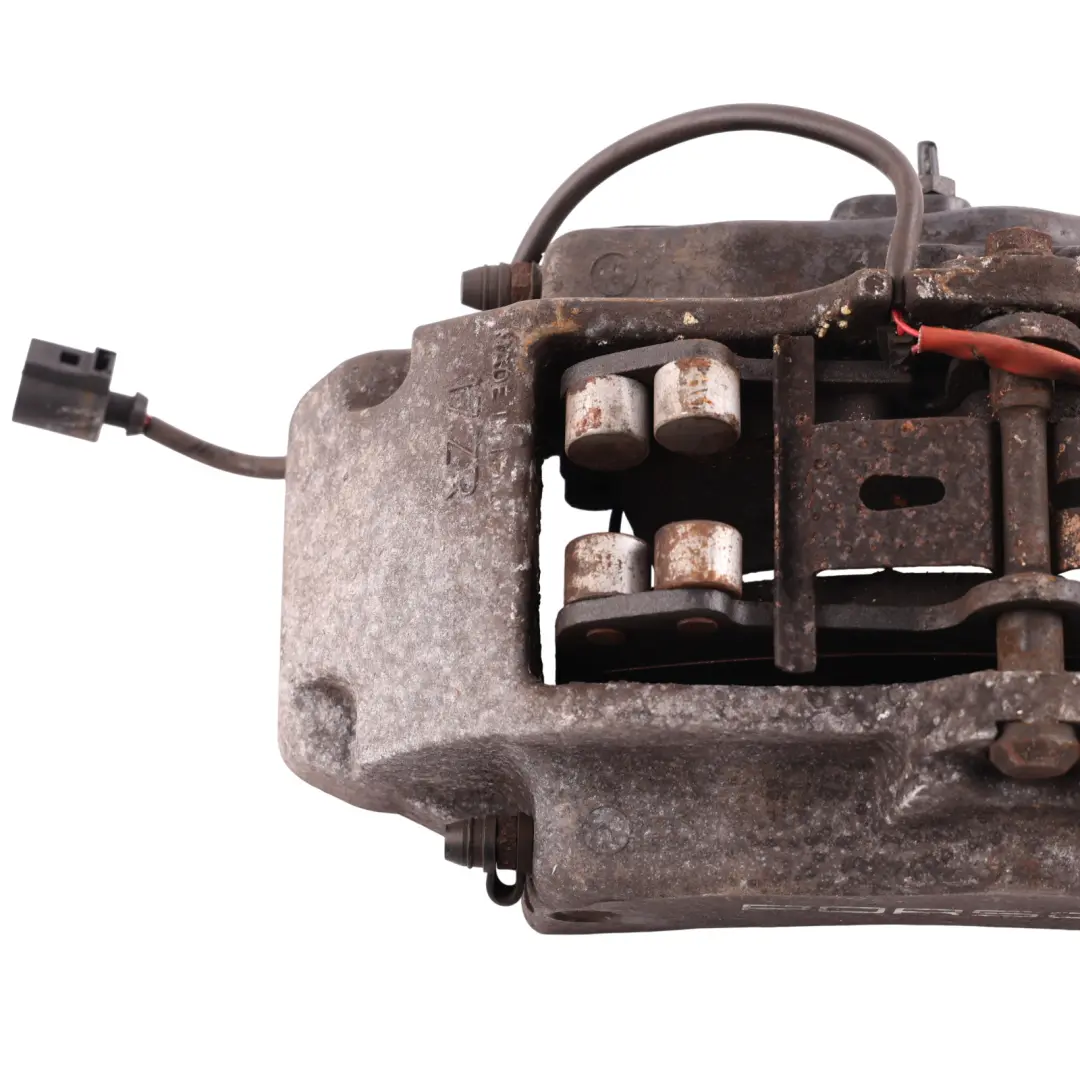 Front Brake Caliper Housing Right O/S to Porsche Cayenne 955 9PA with Part number 95535142233 Porsche Cayenne 955 9PA Front Brake Caliper Housing Right O/S - SKU 95535142233 - Part number 95535142233