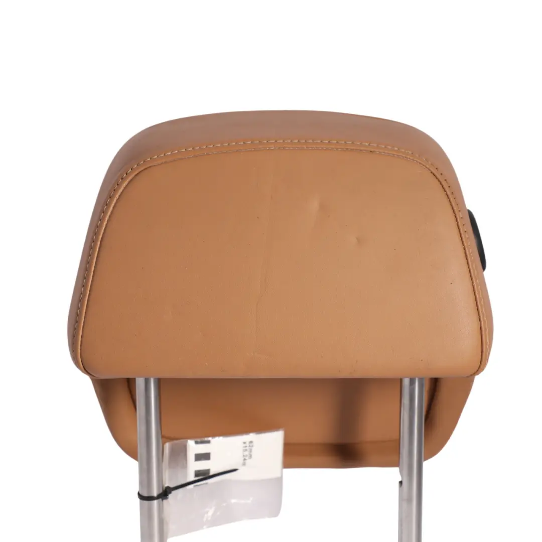 Headrest Sport Seat Leather Cognac Rear Right O/S to Porsche Cayenne 92A with Part number 95852282300 Porsche Cayenne 92A Headrest Sport Seat Leather Cognac Rear Right O/S - SKU 95852282300-1 - Part number 95852282300