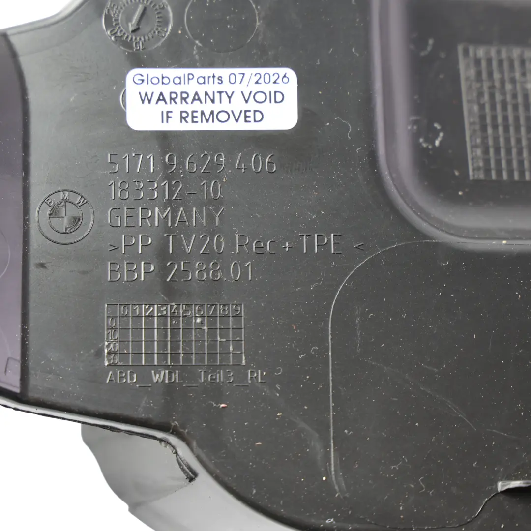 F66 F67 Windscreen Scuttle Air Inlet Scoop Panel Right O/S to Mini F65 with Part number 9629406 Mini F65 F66 F67 Windscreen Scuttle Air Inlet Scoop Panel Right O/S - SKU RHD-9629406 - Part number 9629406