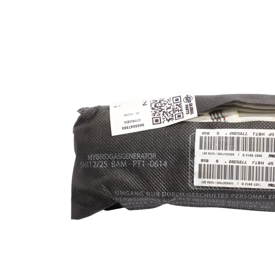 Citroën C4 Grand Picasso Front Driver Seat Airbag Right O/S Side - SKU 9655047580 - Part number 9655047580
