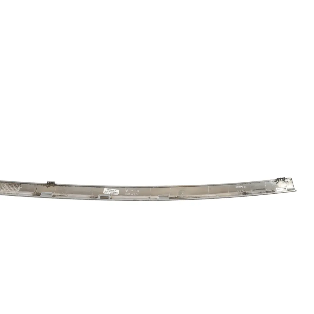 Bumper Trim Strip Cover Silver to Citroën C4 Grand Picasso Rear with Part number 9660090677 Citroën C4 Grand Picasso Rear Bumper Trim Strip Cover Silver - SKU 9660090677 - Part number 9660090677