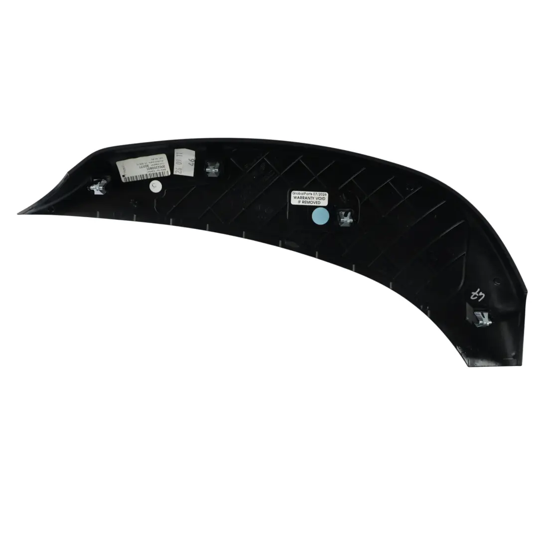 Mini Countryman R60 Copertura Consolle Anteriore Destra Nera - SKU 9801830-2 - Numero di parte 9801830