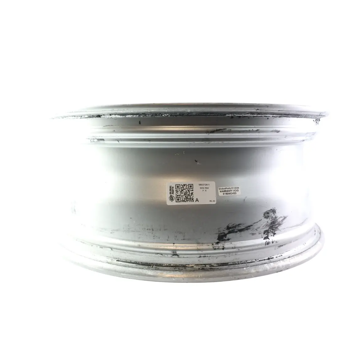 Mini Cooper R60 R61 Argento Cerchio In Lega 18" Et:52 7,5J Turbo Fan 126 - SKU 9803724-1 - Numero di parte 9803724
