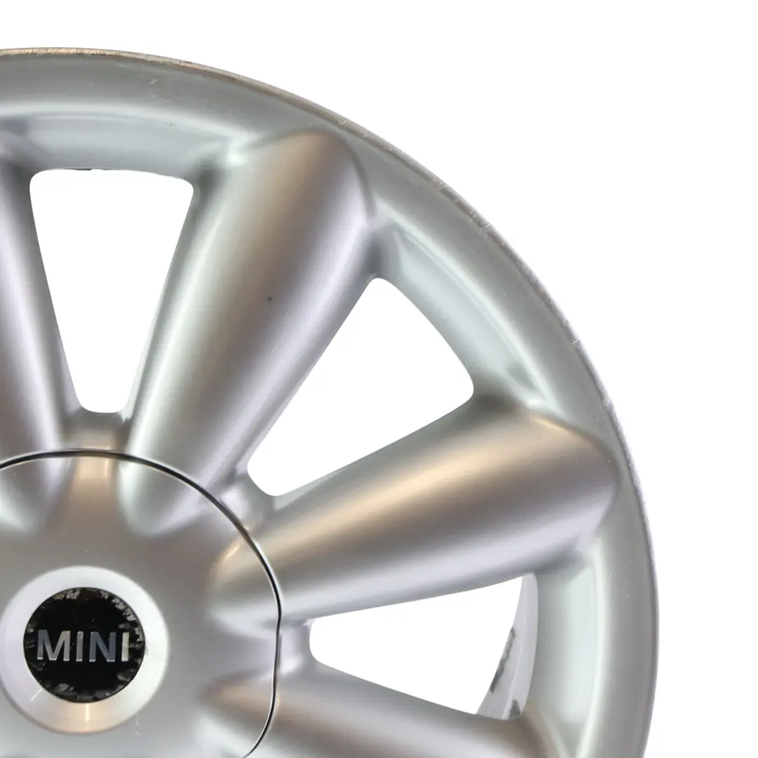 Argento Cerchio In Lega 18" Et:52 7,5J Turbo Fan 126 per Mini Cooper R60 R61 con numero di parte 9803724 Mini Cooper R60 R61 Argento Cerchio In Lega 18" Et:52 7,5J Turbo Fan 126 - SKU 9803724-1 - Numero di parte 9803724