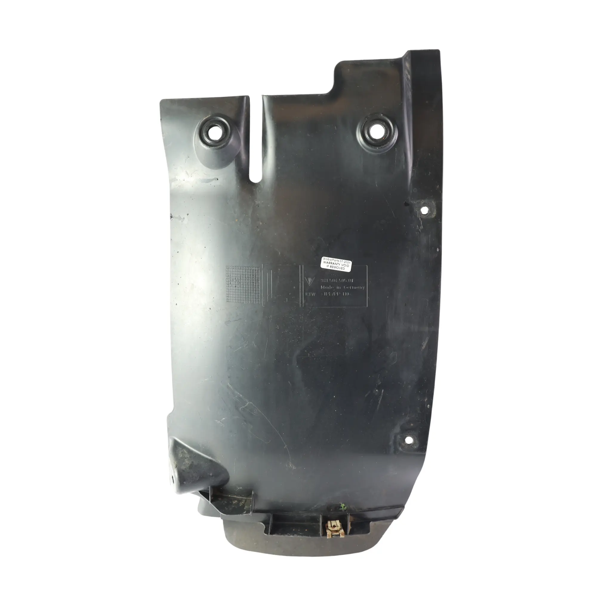 Porsche Boxster Cayman 981 982 Radkasten Verkleidung Hinten Links 98150450501