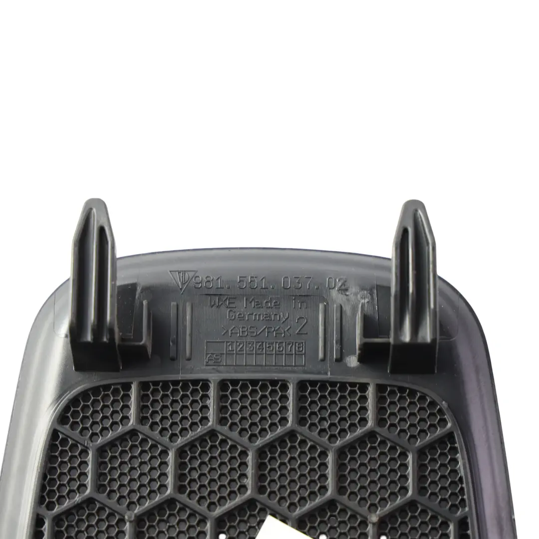 Porsche 718 Boxster 982 Rear Loudspeaker Trim Cover Grille - SKU 98155103702-1 - Part number 98155103702