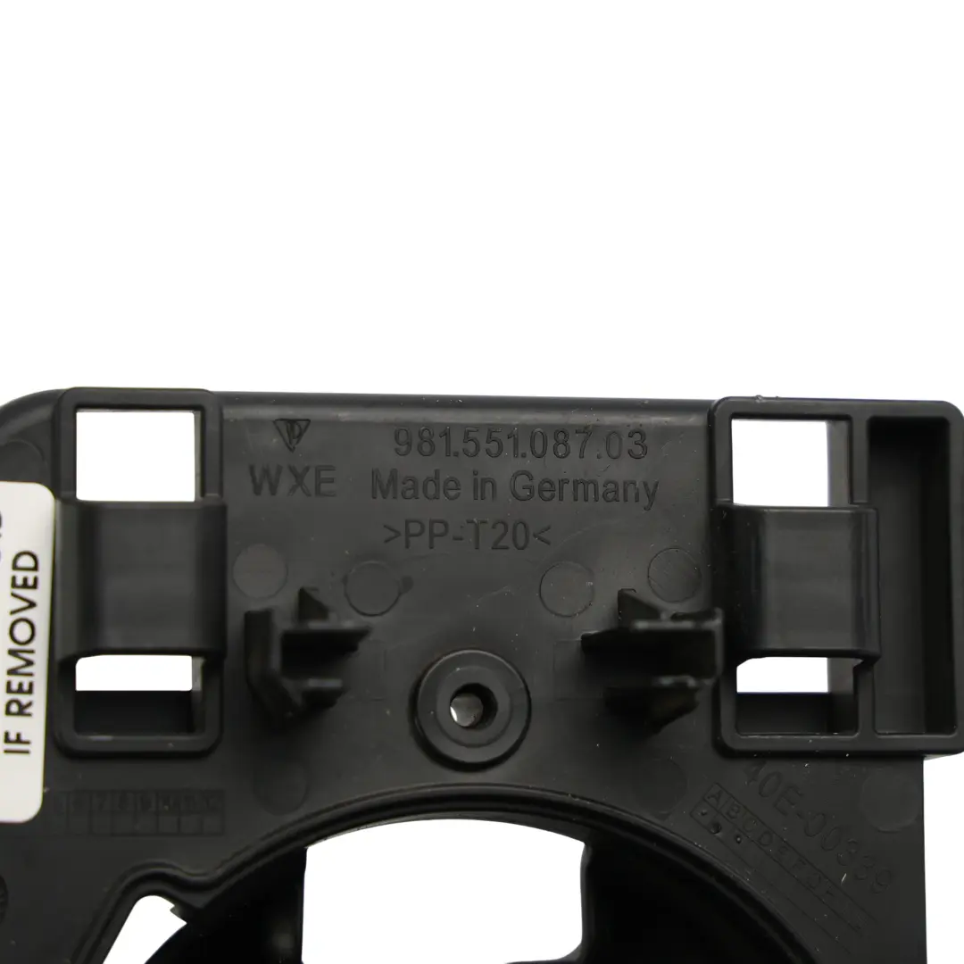 Supporto Altoparlante Posteriore Sinistro per Porsche 718 Boxster 982 con numero di parte 98155108703 Porsche 718 Boxster 982 Supporto Altoparlante Posteriore Sinistro - SKU 98155108703 - Numero di parte 98155108703