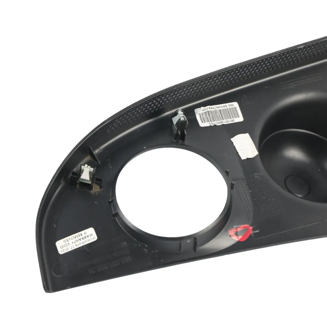 Porsche 718 Boxster 982 Rear Strut Top Cover Right O/S - SKU 98155138201 - Part number 98155138201
