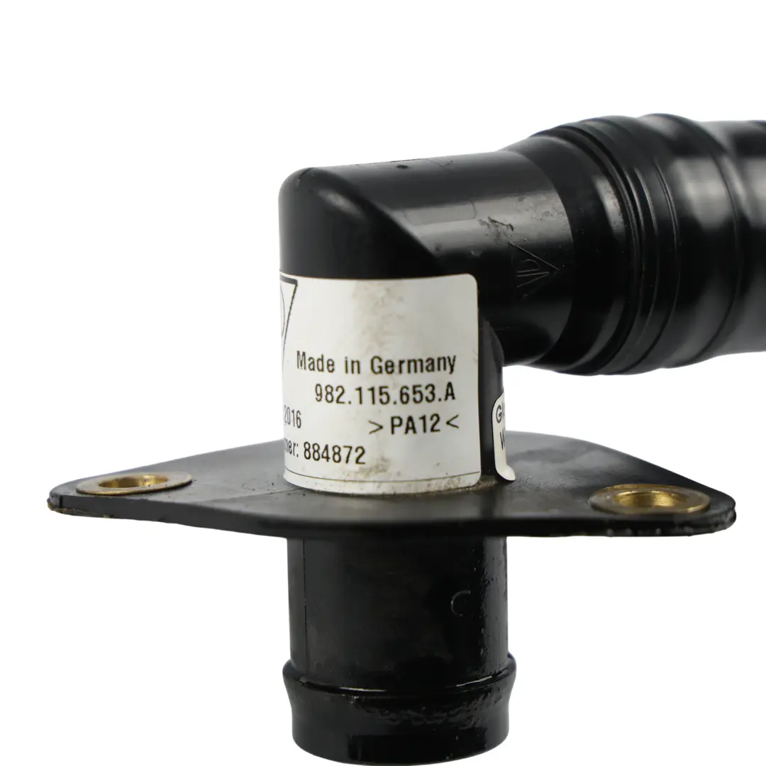 Porsche Cayman Boxster 718 982 Oil Pump Filler Pipe Hose Line Petrol - SKU 982115653A - Part number 982115653A