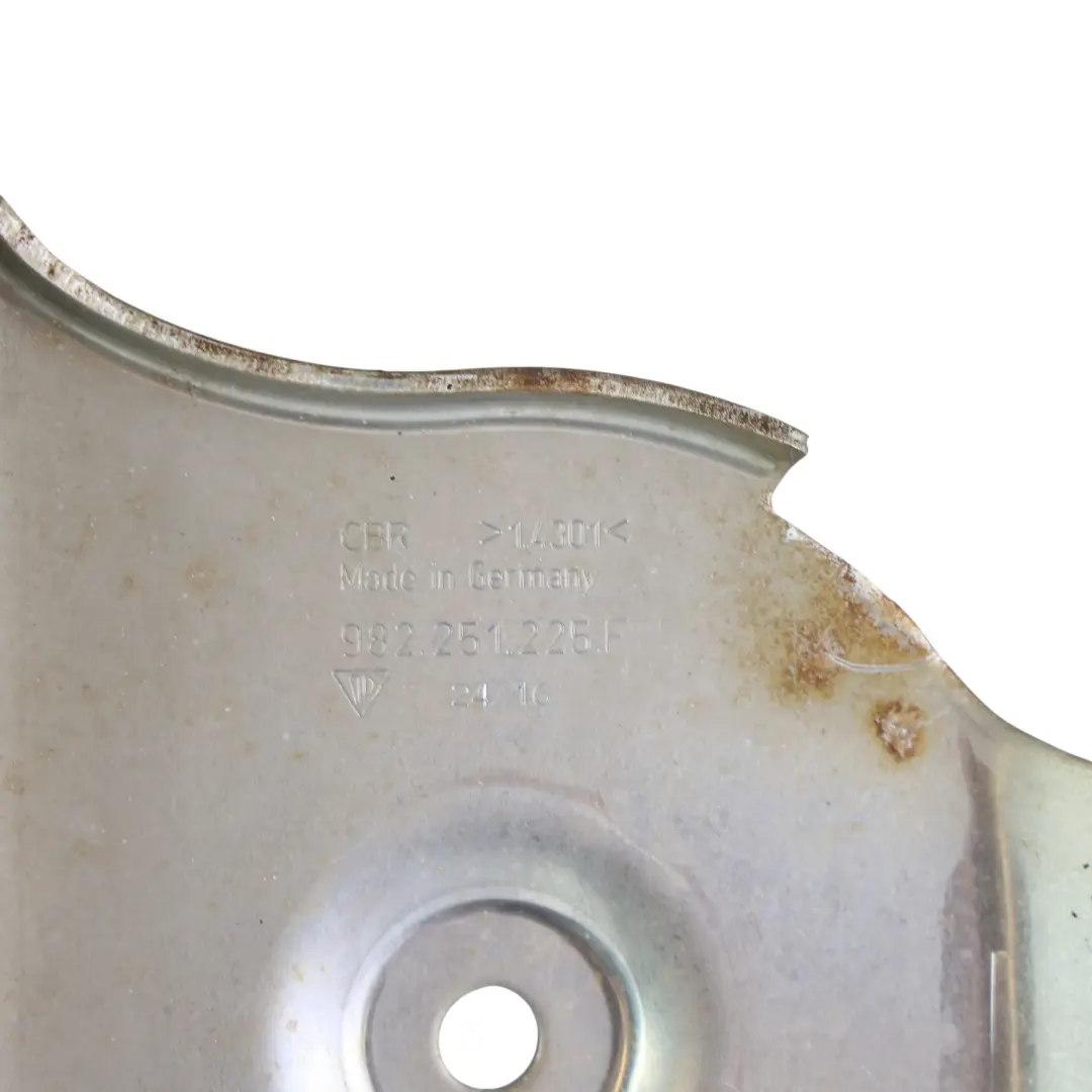 Porsche Boxster Cayman 982 Auspuffanlage Halter Halterung - SKU 982251225F - Teilenummer 982251225F