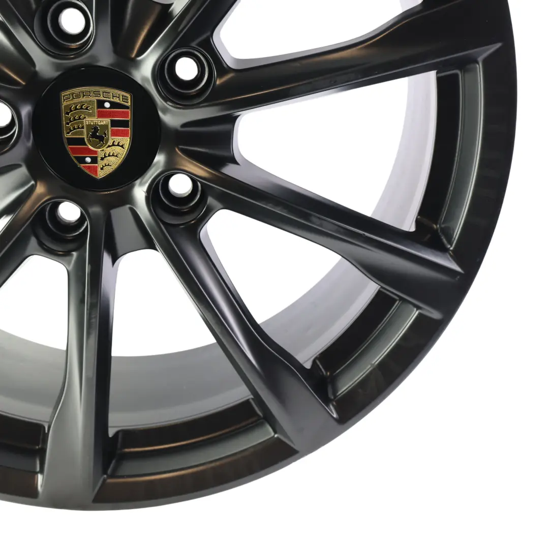 Porsche Cayman Boxster 982 Felga Przednia 19" 8J Czarny Połysk - SKU 982601025-2 - Numer Części 982601025