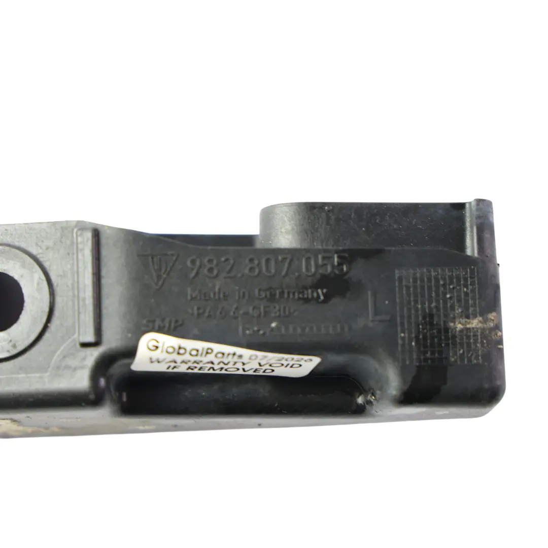 Porsche Boxster Cayman 982 Bumper Bracket Support Front Left N/S GTS - SKU 982807055 - Part number 982807055