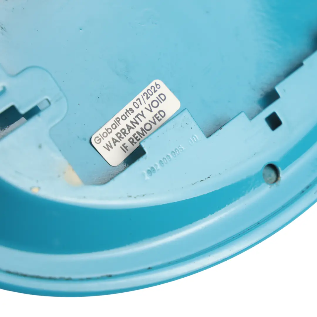 Porsche 718 Boxster 982 Tankdeckel Klappe Kotflügel Miami Blau M5C - SKU 982809905Y-MIA - Teilenummer 982809905Y