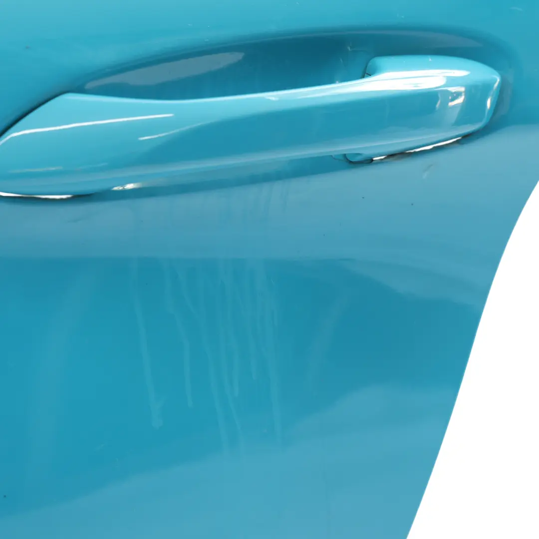 Front Door Left N/S Miami Blue - M5C to Porsche Boxster Cayman 982 with Part number 982831051Y Porsche Boxster Cayman 982 Front Door Left N/S Miami Blue - M5C - SKU 982831051Y-MIA - Part number 982831051Y