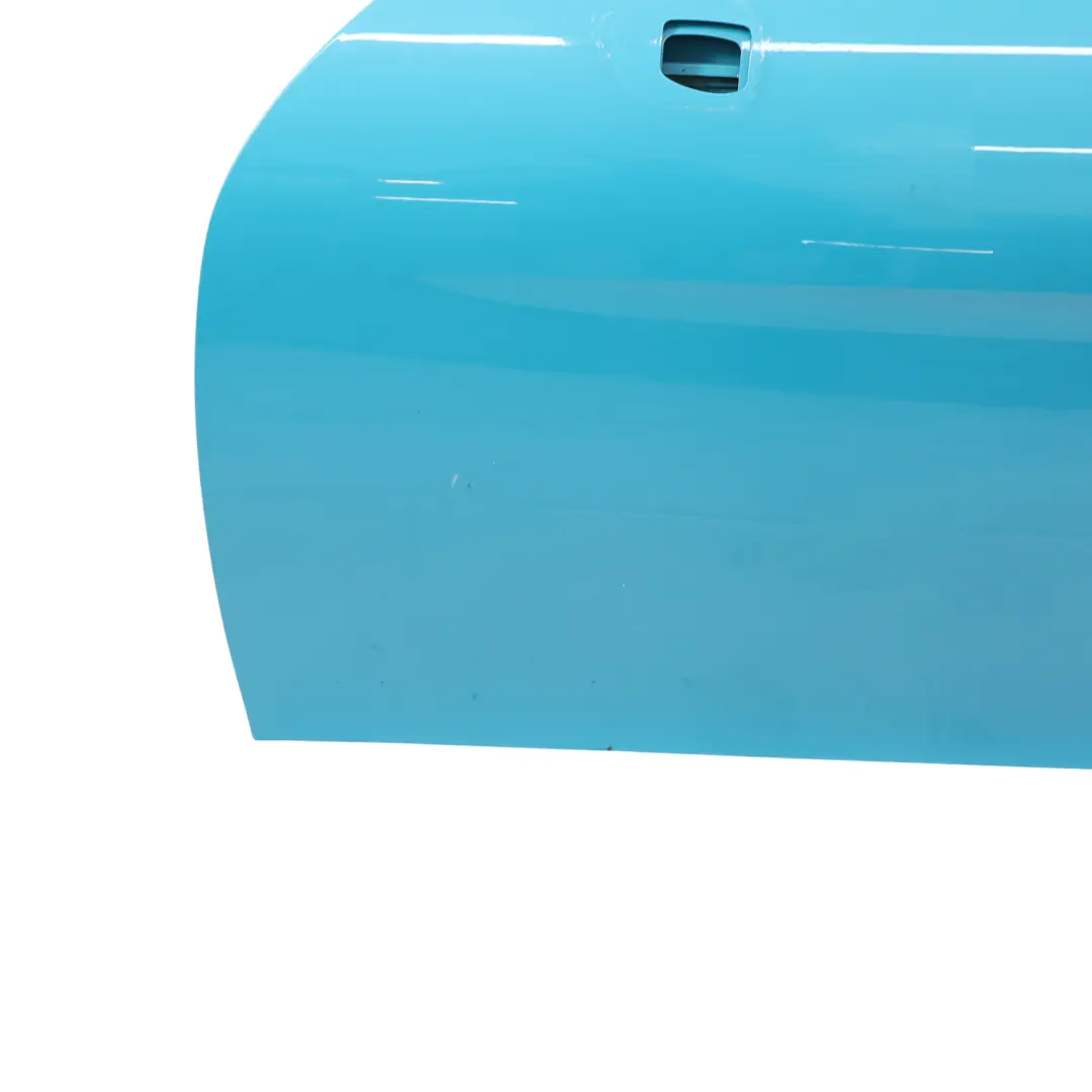 Porsche Boxster Cayman 982 Front Door Left N/S Miami Blue - M5C - SKU 982831051Y-MIA - Part number 982831051Y