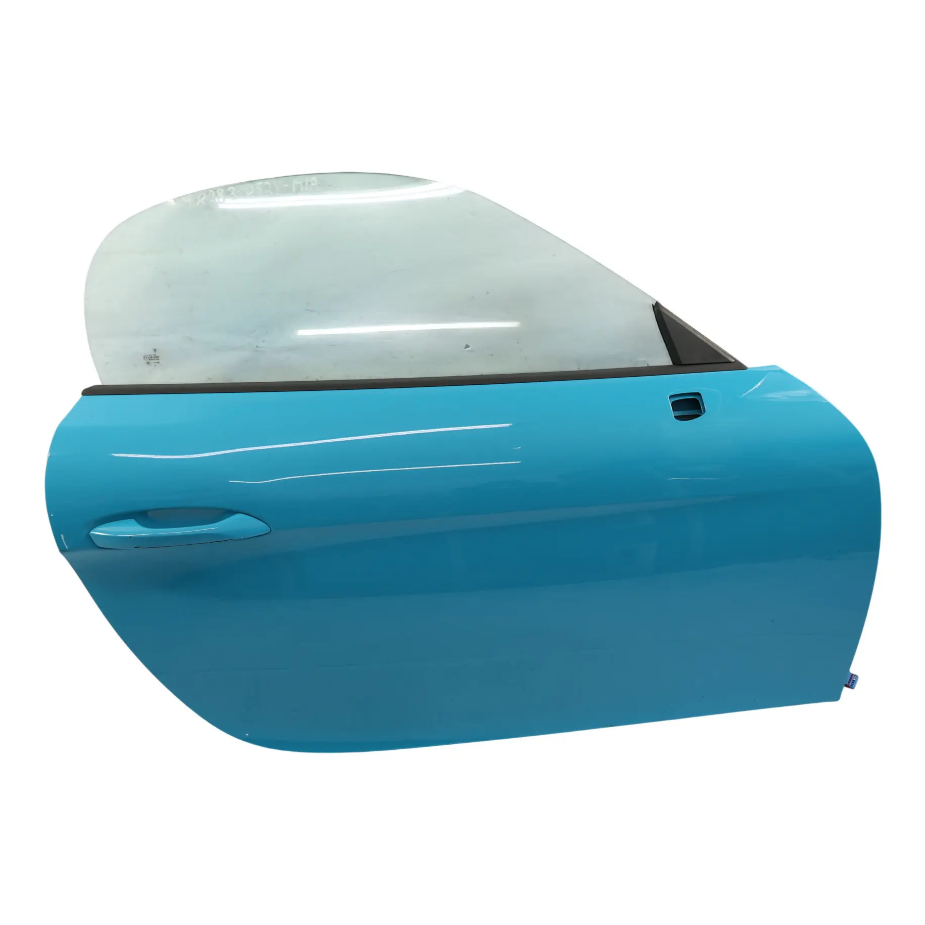 Porsche Boxster Cayman 982 Front Door Right O/S Miami Blue - M5C