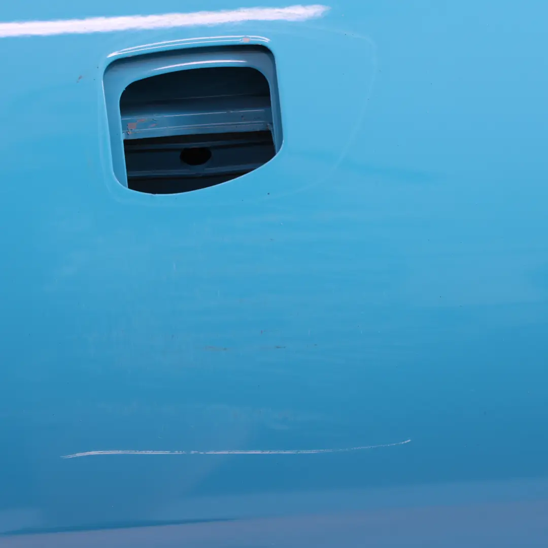 Front Door Right O/S Miami Blue - M5C to Porsche Boxster Cayman 982 with Part number 982831052Y Porsche Boxster Cayman 982 Front Door Right O/S Miami Blue - M5C - SKU 982831052Y-MIA - Part number 982831052Y