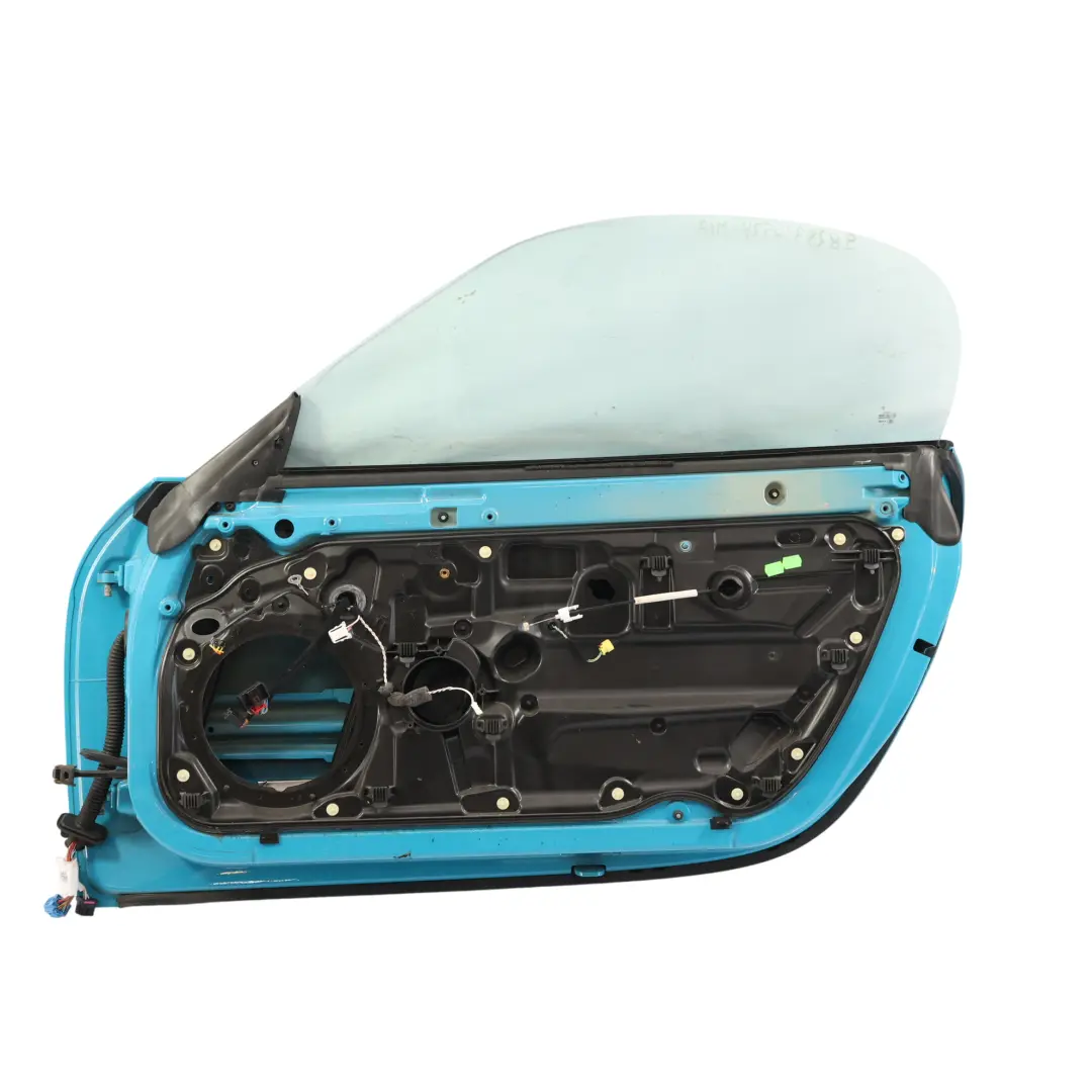 Porsche Boxster Cayman 982 Front Door Right O/S Miami Blue - M5C - SKU 982831052Y-MIA - Part number 982831052Y