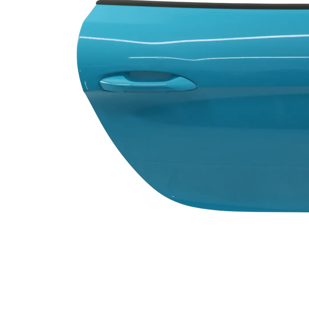 Front Door Right O/S Miami Blue - M5C to Porsche Boxster Cayman 982 with Part number 982831052Y Porsche Boxster Cayman 982 Front Door Right O/S Miami Blue - M5C - SKU 982831052Y-MIA - Part number 982831052Y