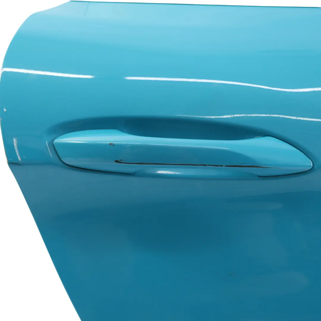 Front Door Right O/S Miami Blue - M5C to Porsche Boxster Cayman 982 with Part number 982831052Y Porsche Boxster Cayman 982 Front Door Right O/S Miami Blue - M5C - SKU 982831052Y-MIA - Part number 982831052Y