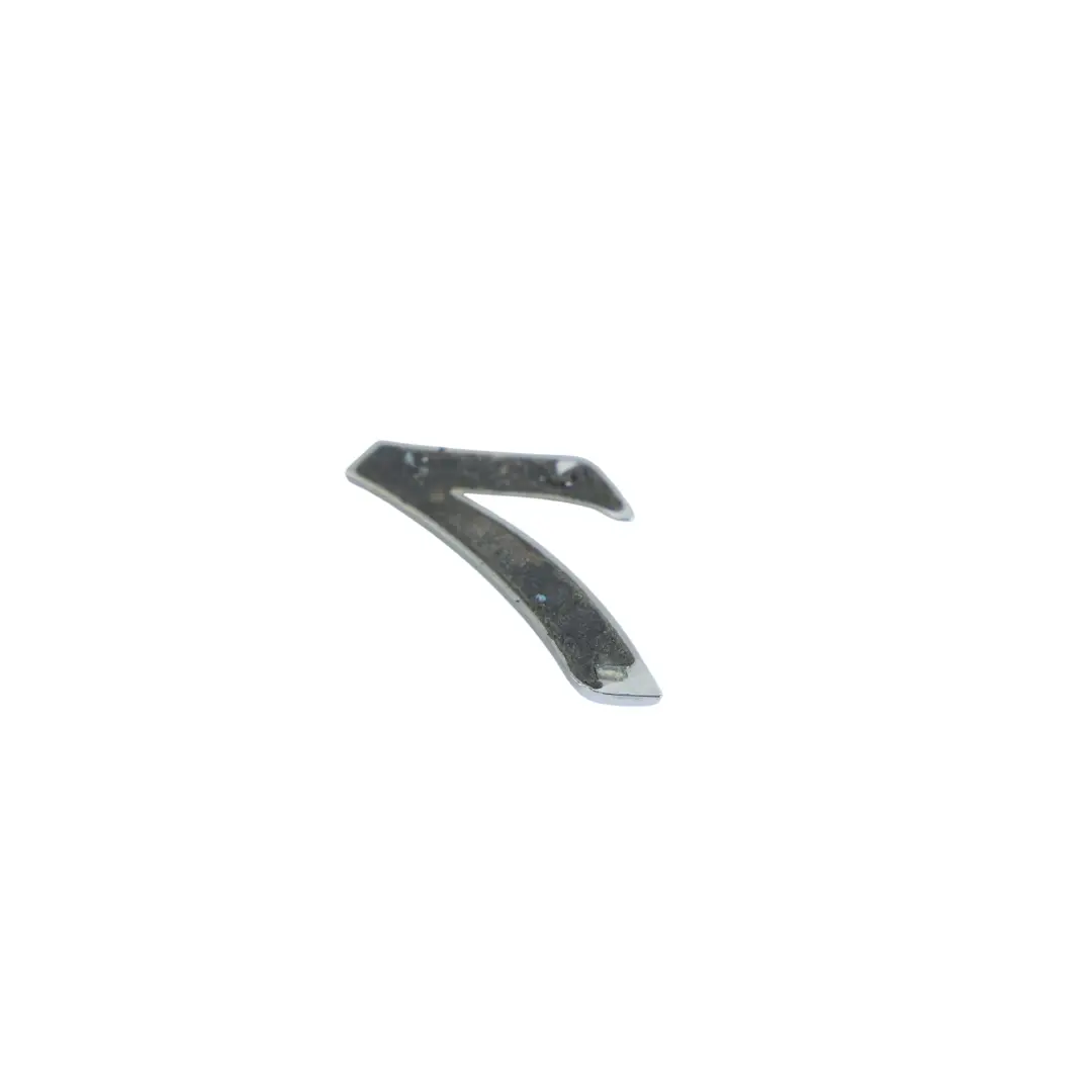 Porsche 718 Boxster 982 Heck Emblem Abzeichen Silber Chrom - SKU 982853675A - Teilenummer 982853675A