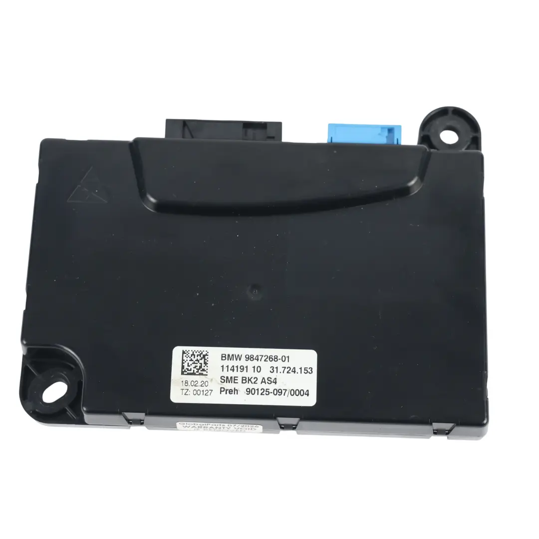 BMW G20 G21 G30 G31 Hybrid Modulo Controllo Gestione Memoria - SKU 9847268 - Numero di parte 9847268
