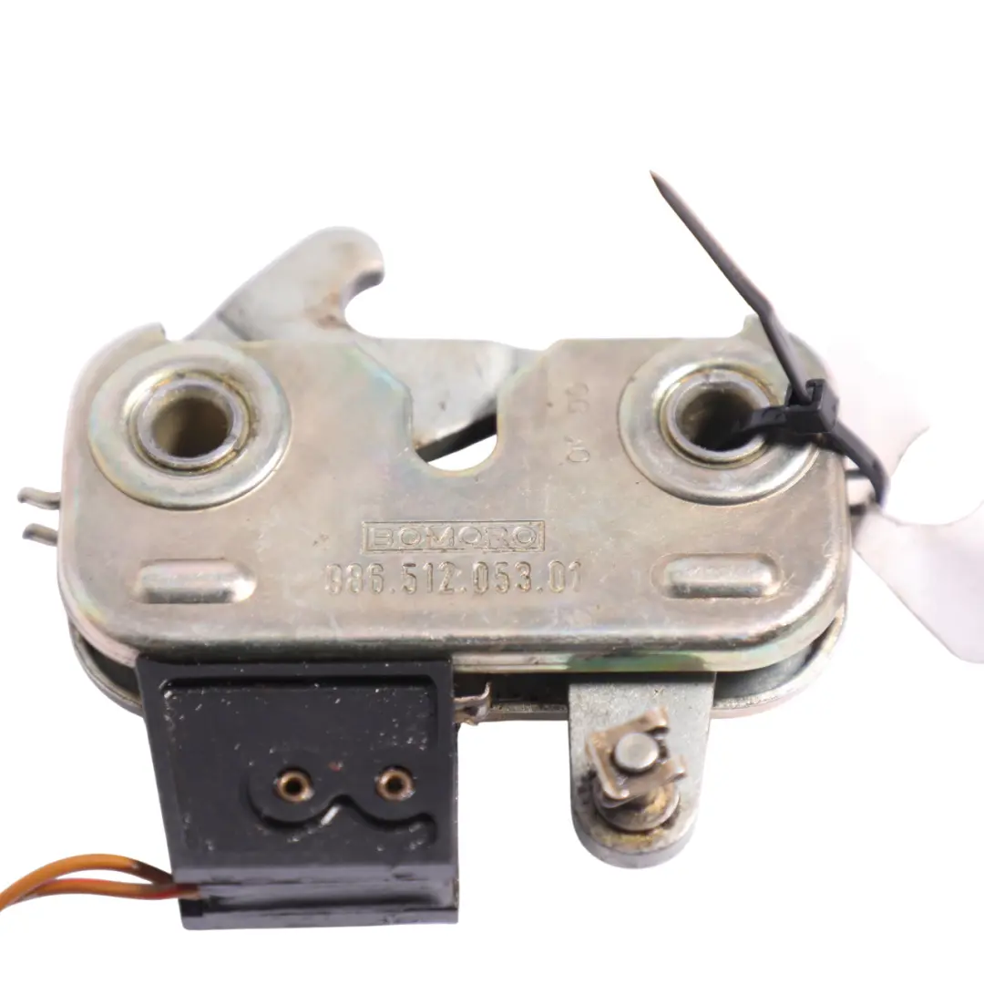 Bonnet Hood Catch Latch Lock Mechanism to Porsche Boxster 986 Rear with Part number 98651205301 Porsche Boxster 986 Rear Bonnet Hood Catch Latch Lock Mechanism - SKU 98651205301 - Part number 98651205301