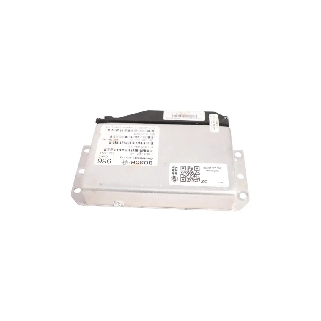 Gearbox Control Unit Module ECU Tiptronic to Porsche Boxster 986 with Part number 98661825506 Porsche Boxster 986 Gearbox Control Unit Module ECU Tiptronic - SKU 98661825506 - Part number 98661825506