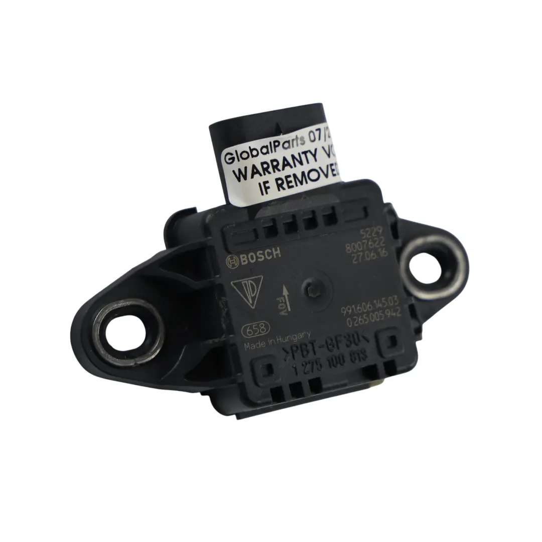 Yaw Rate Sensor Control Module to Porsche 911 Boxster Cayman 981 with Part number 99160614503 Porsche 911 Boxster Cayman 981 Yaw Rate Sensor Control Module - SKU 99160614503 - Part number 99160614503