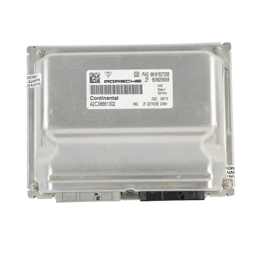 Porsche 718 Boxster 982 Transmission Gearbox Control Module PDK ECU - SKU 99161827206 - Part number 99161827206