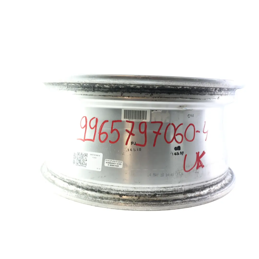Mk4 Alloy Wheel Rim Silver 16" 7J to Ford Ranger with Part number 9965797060 Ford Ranger Mk4 Alloy Wheel Rim Silver 16" 7J - SKU 9965797060-4 - Part number 9965797060