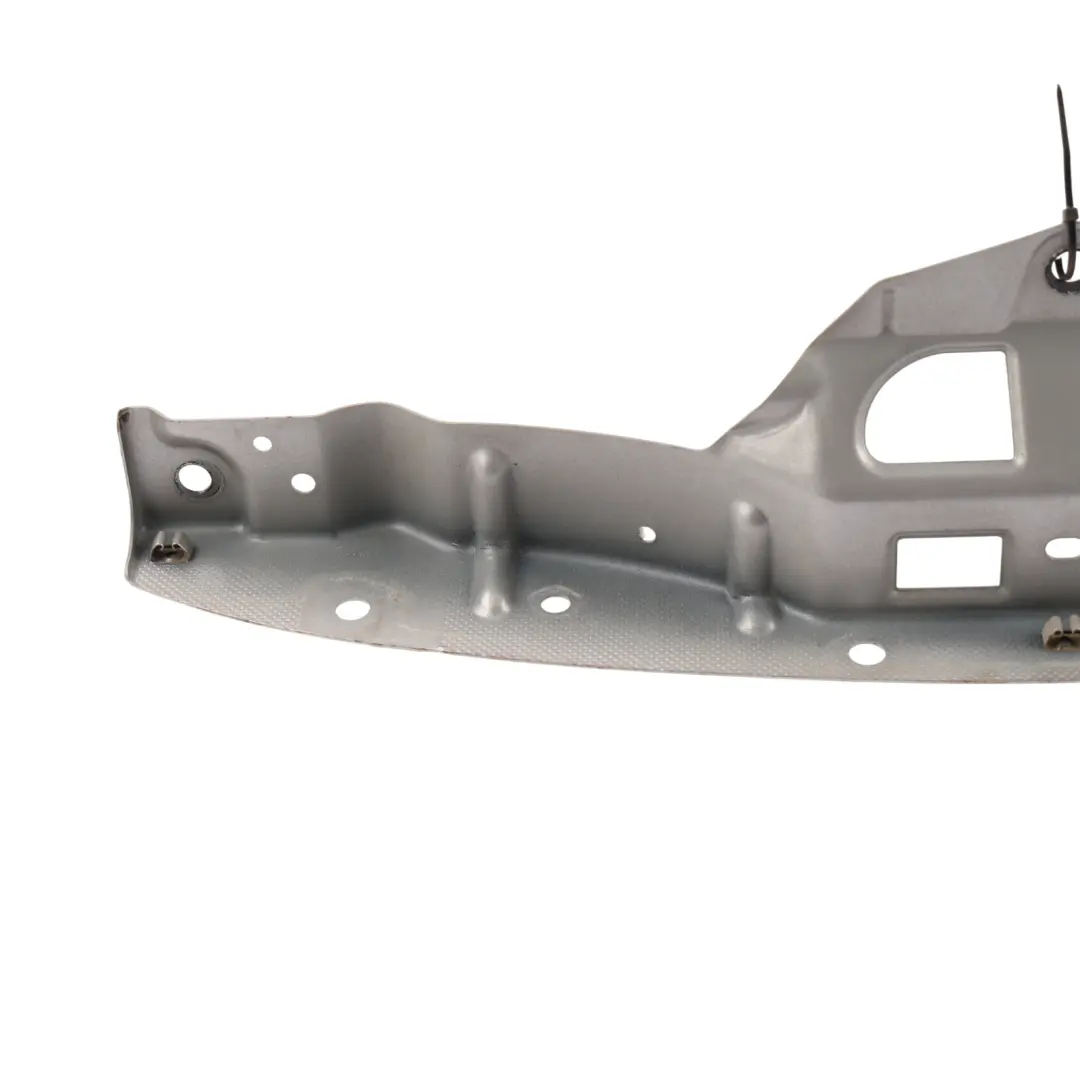 Front Bumper Mount Bracket Support Center Arctic Silver - 92T to Porsche Cayman 987 with Part number 99750553100 Porsche Cayman 987 Front Bumper Mount Bracket Support Center Arctic Silver - 92T - SKU 99750553100-ARS - Part number 99750553100