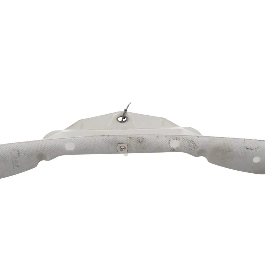 Porsche Cayman 987 Front Bumper Mount Bracket Support Center Arctic Silver - 92T - SKU 99750553100-ARS - Part number 99750553100