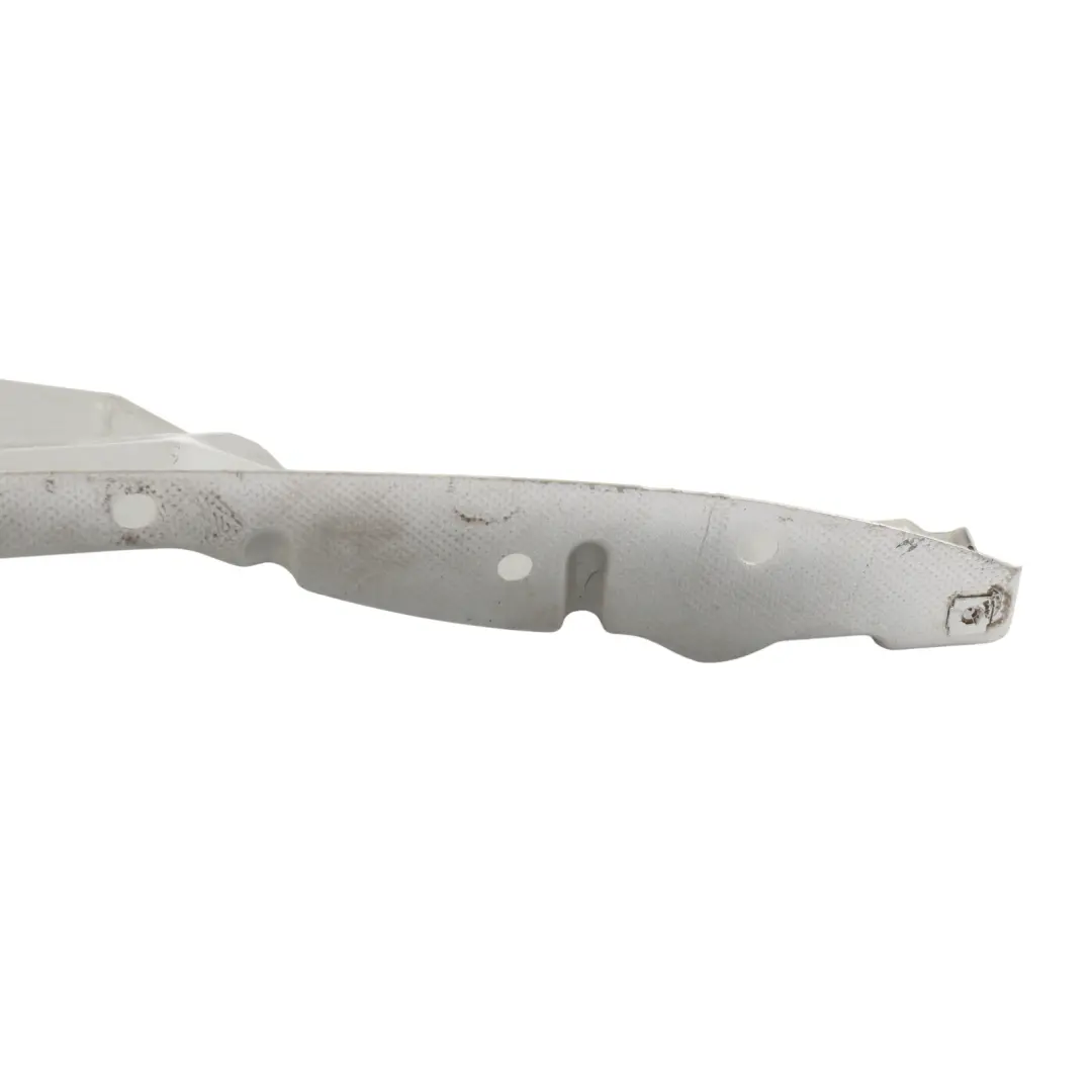 Porsche Cayman 987 Front Bumper Mount Bracket Support Center Arctic Silver - 92T - SKU 99750553100-ARS - Part number 99750553100