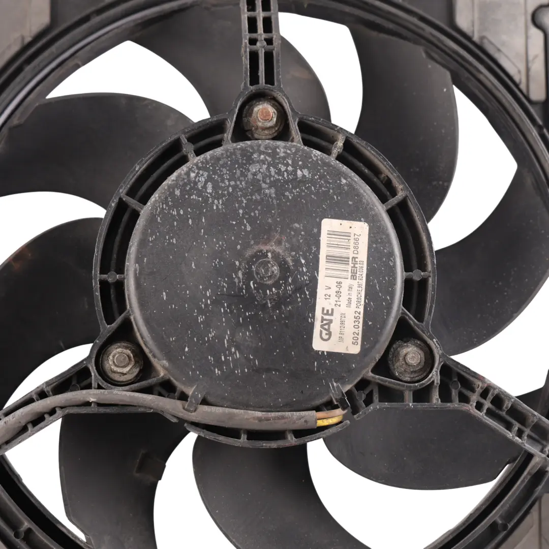 Porsche Cayman 987c Engine Cooling Radiator Fan Shroud - SKU 99762403603 - Part number 99762403603