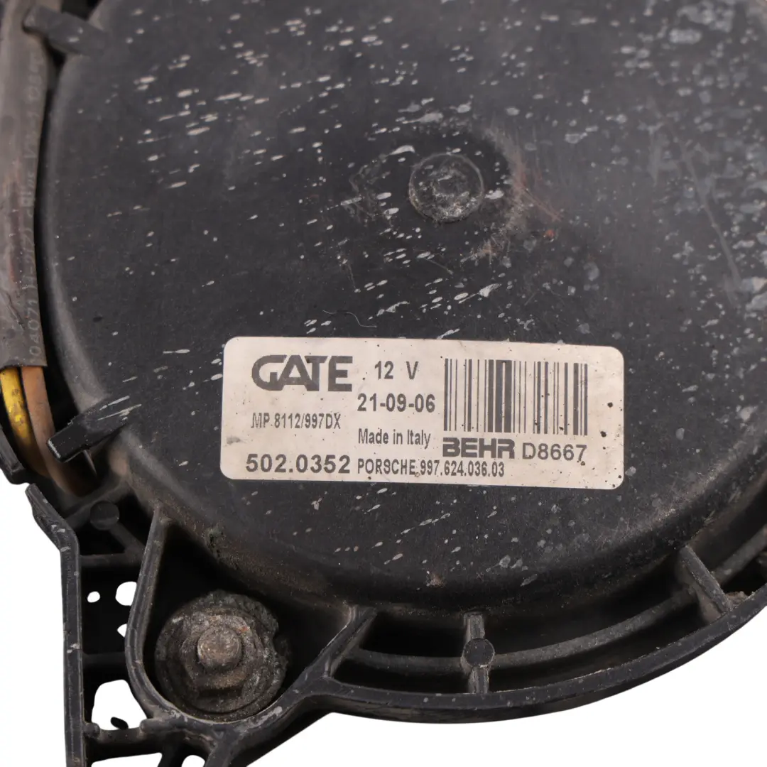Porsche Cayman 987c Engine Cooling Radiator Fan Shroud - SKU 99762403603 - Part number 99762403603