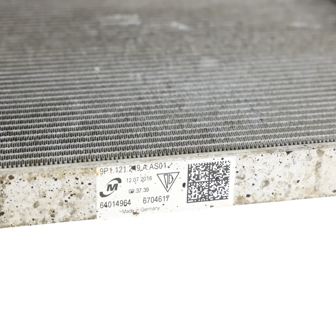 Coolant Radiator Cooler Left N/S to Porsche 718 Boxster 982 with Part number 9P1121251 Porsche 718 Boxster 982 Coolant Radiator Cooler Left N/S - SKU 9P1121251 - Part number 9P1121251
