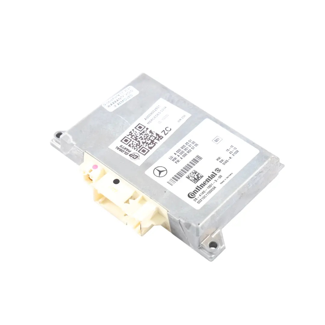 Mercedes C204 Video Radar Sensor Control Module Unit ECU - SKU A0009002501 - Part number A0009002501