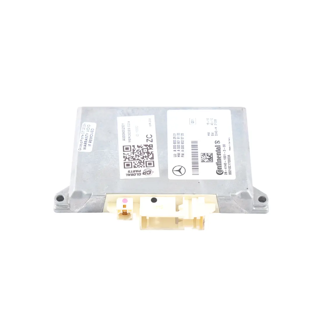 Sensore Radar Video Modulo Controllo Centralina ECU per Mercedes C204 con numero di parte A0009002501 Mercedes C204 Sensore Radar Video Modulo Controllo Centralina ECU - SKU A0009002501 - Numero di parte A0009002501
