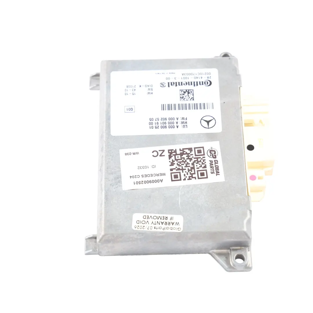 Mercedes C204 Video Radar Sensor Steuergerät Modul ECU - SKU A0009002501 - Teilenummer A0009002501