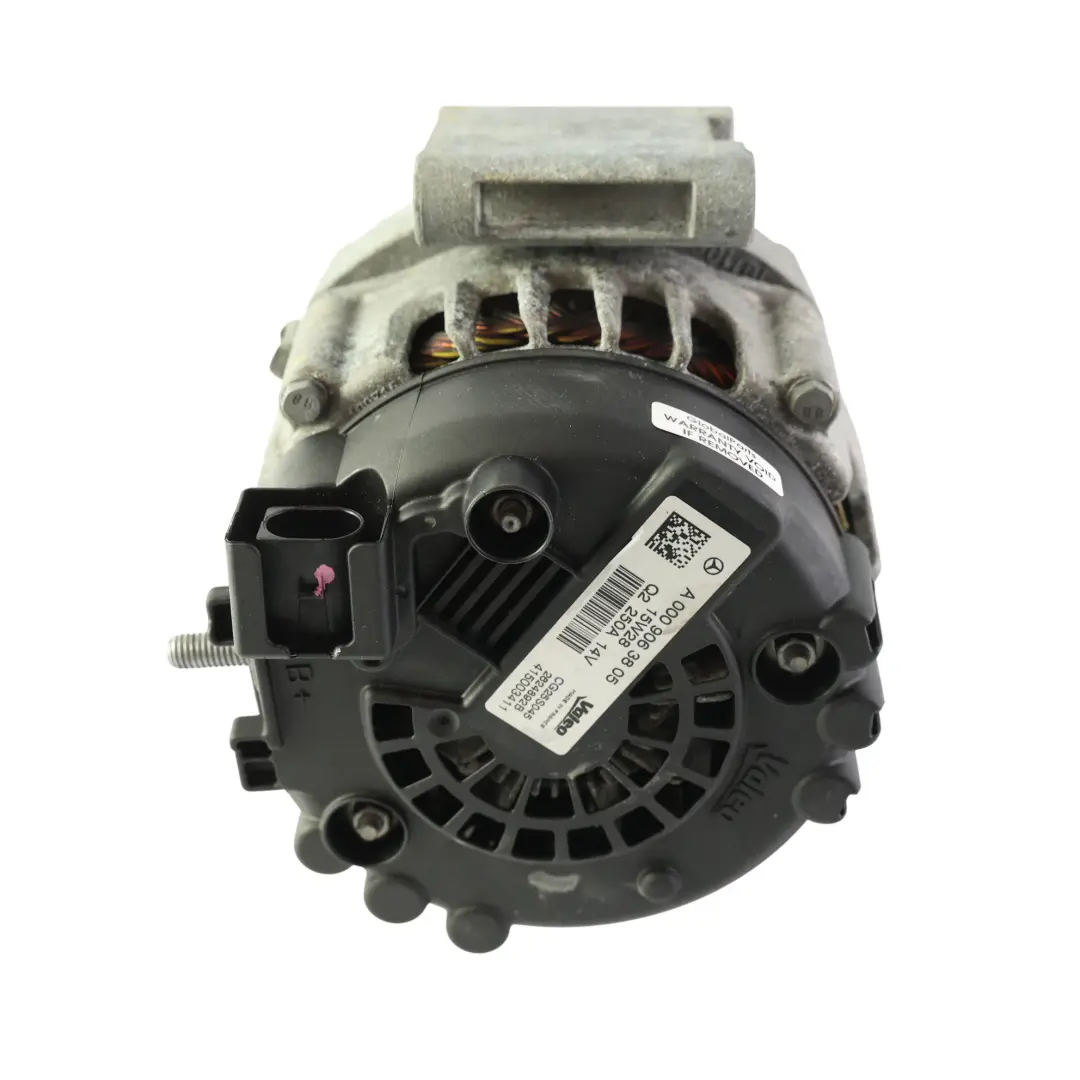 Mercedes W205 W222 Alternateur Générateur Triphasé 14V 250A - SKU A0009063805 - Numéro de pièce A0009063805