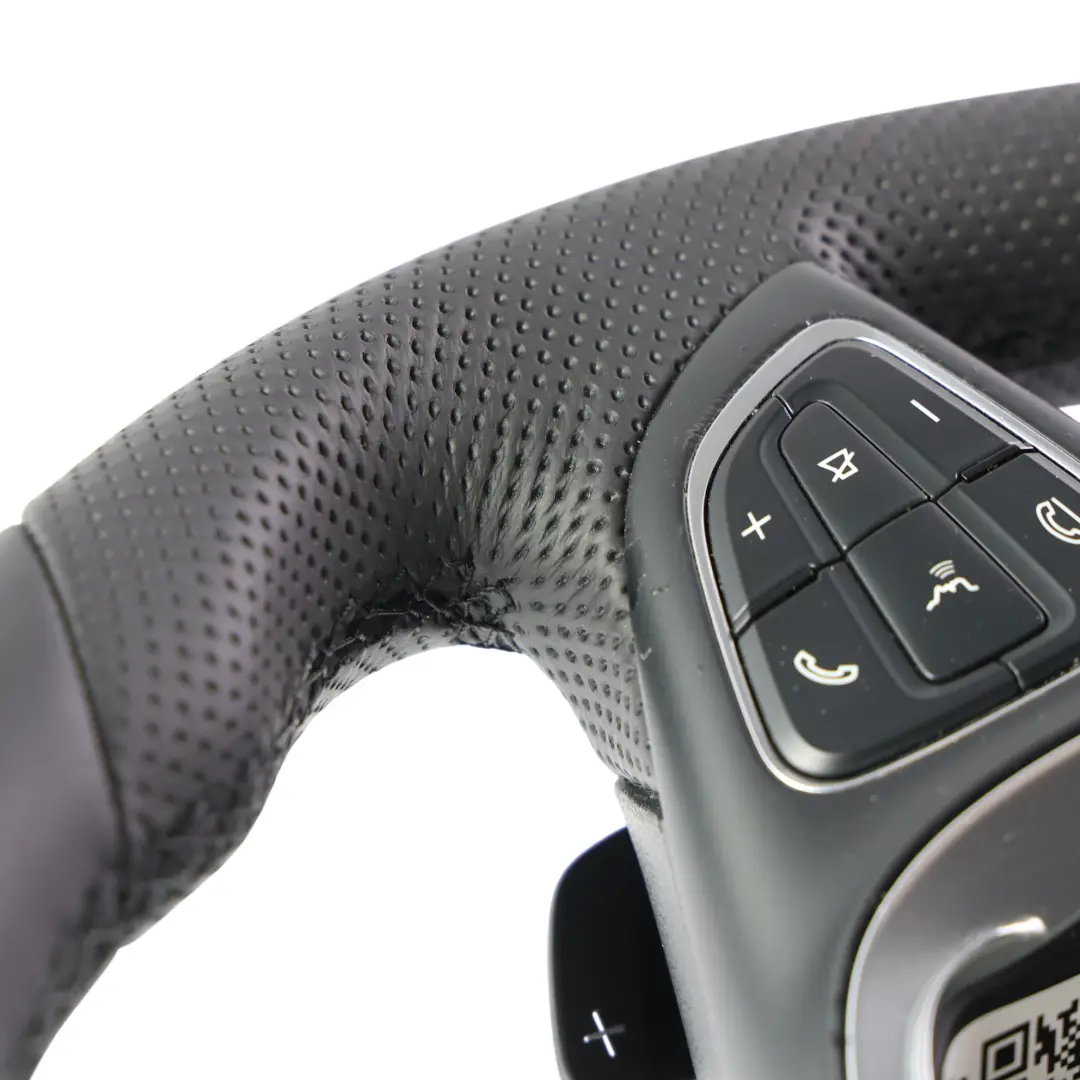 W156 W176 W242 W246 Volante Nero Pelle Cambio Paddle NUOVO per Mercedes C117 con numero di parte A0014609103 Mercedes C117 W156 W176 W242 W246 Volante Nero Pelle Cambio Paddle NUOVO - SKU A0014609103-2 - Numero di parte A0014609103