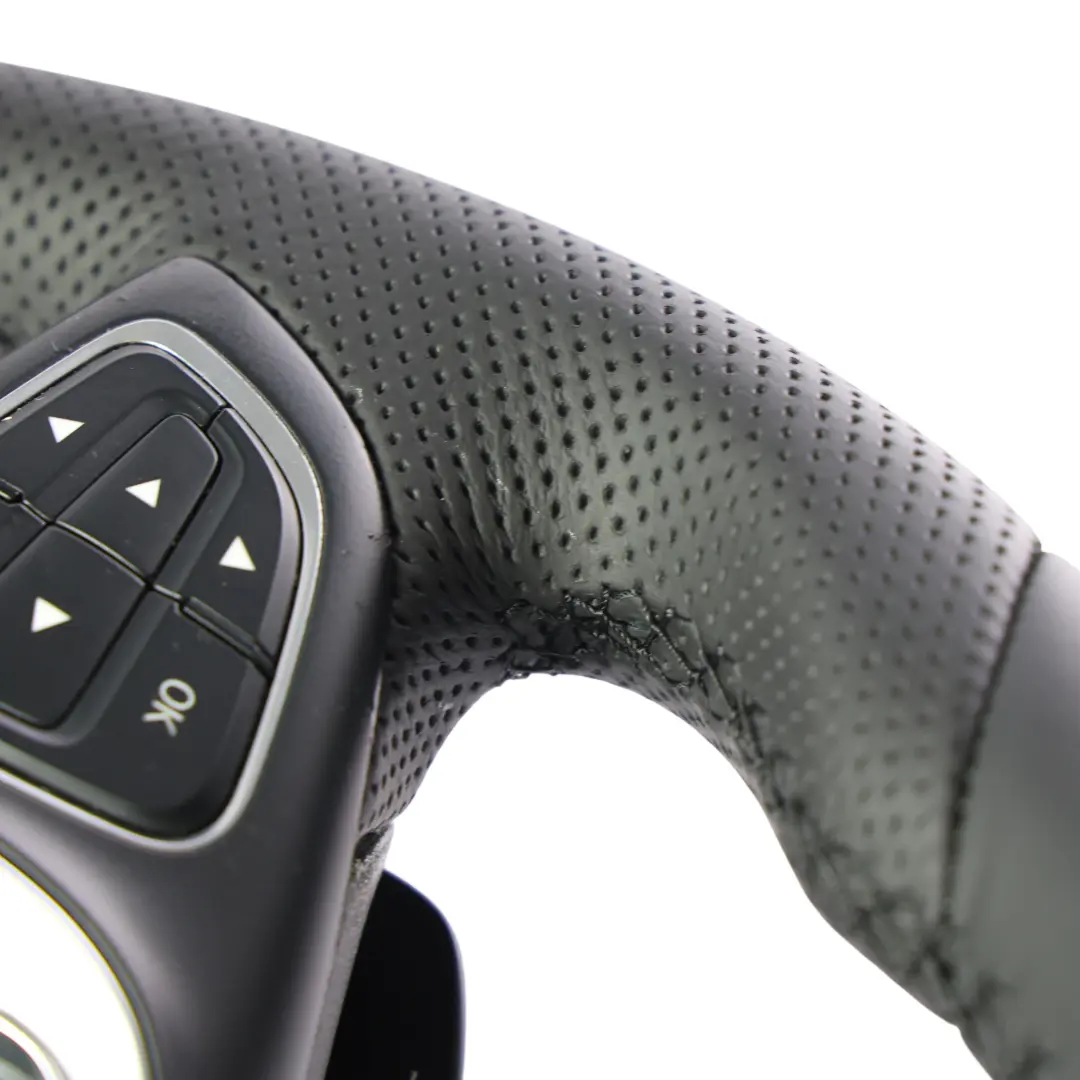Mercedes C117 W156 W176 W242 W246 Volante Nero Pelle Cambio Paddle NUOVO - SKU A0014609103-2 - Numero di parte A0014609103